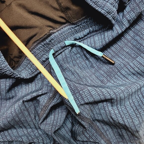 Lululemon Shorts Mens Small Blue Lined Pace Breaker Running Athletic Workout - Picture 6 of 9